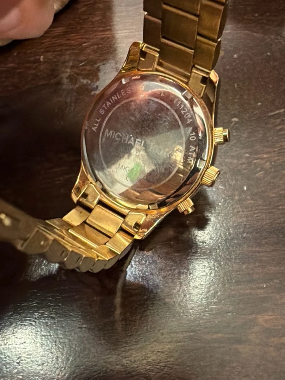 Men’s Michael Kors Gold Tone Watch